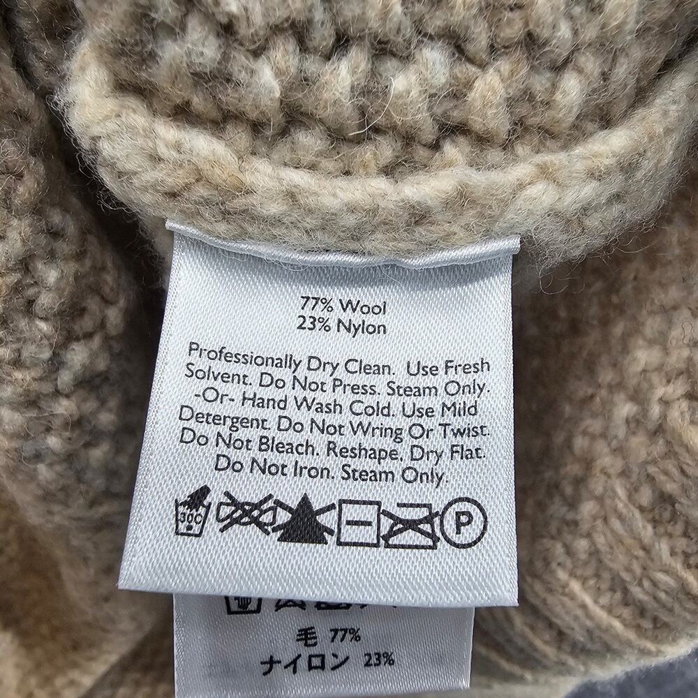 EDDIE BAUER WOOL TURTLE‎ NECK SWEATER - Picture 5 of 8